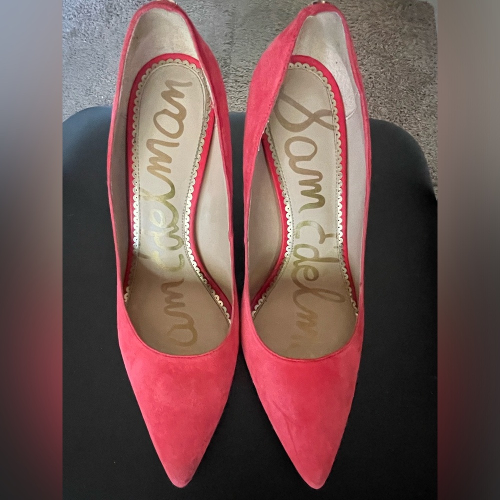 Sam Edelman red shoes